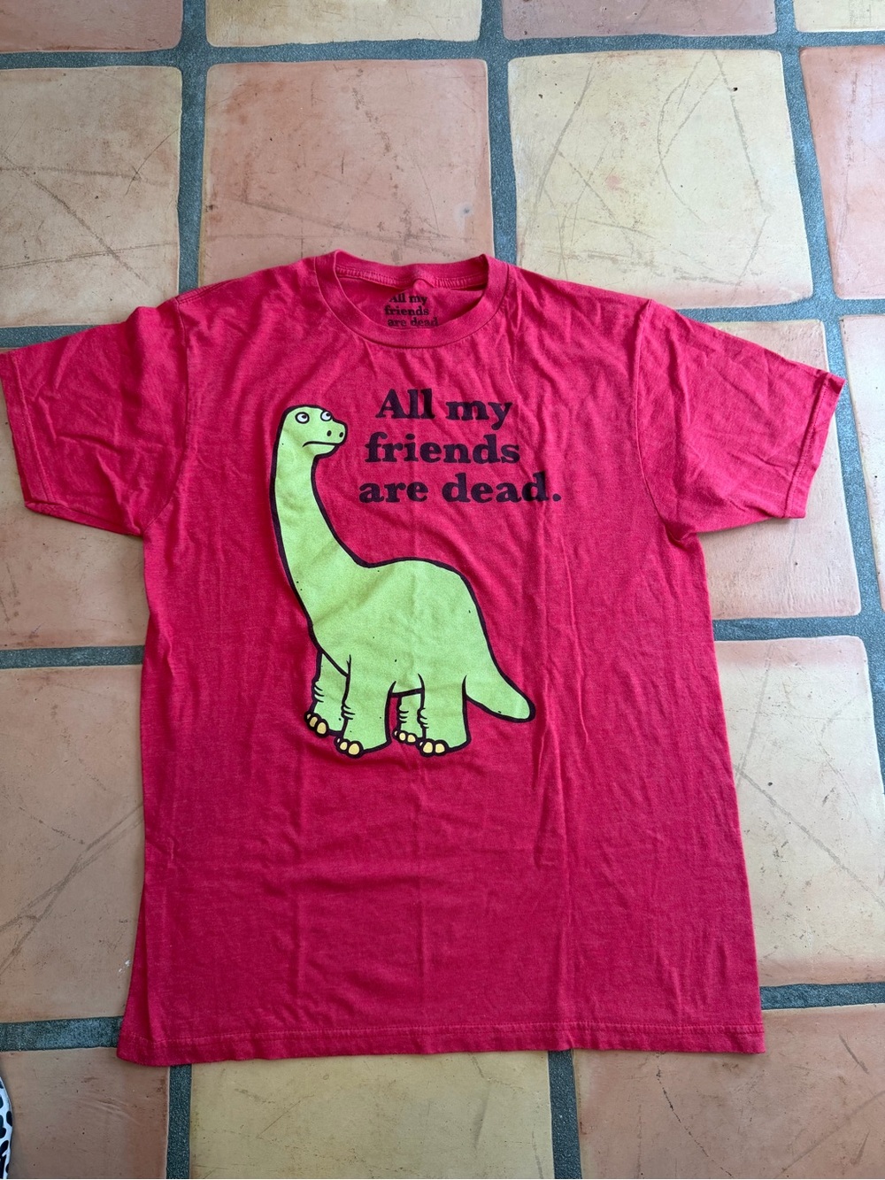 All My Friends Are Dead Red T‑Shirt